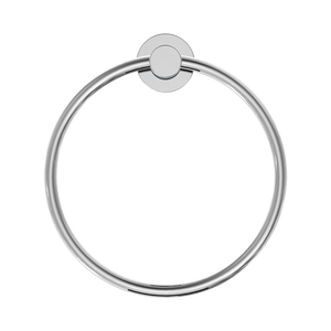 NERO DOLCE II HAND TOWEL RING 203MM CHROME