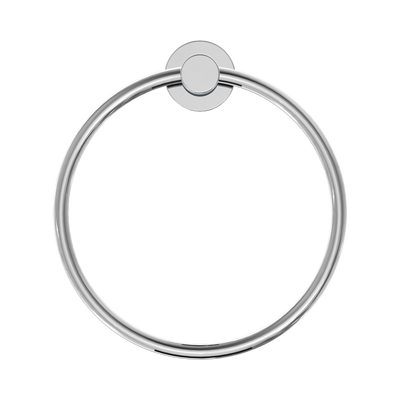 NERO DOLCE II HAND TOWEL RING 203MM CHROME