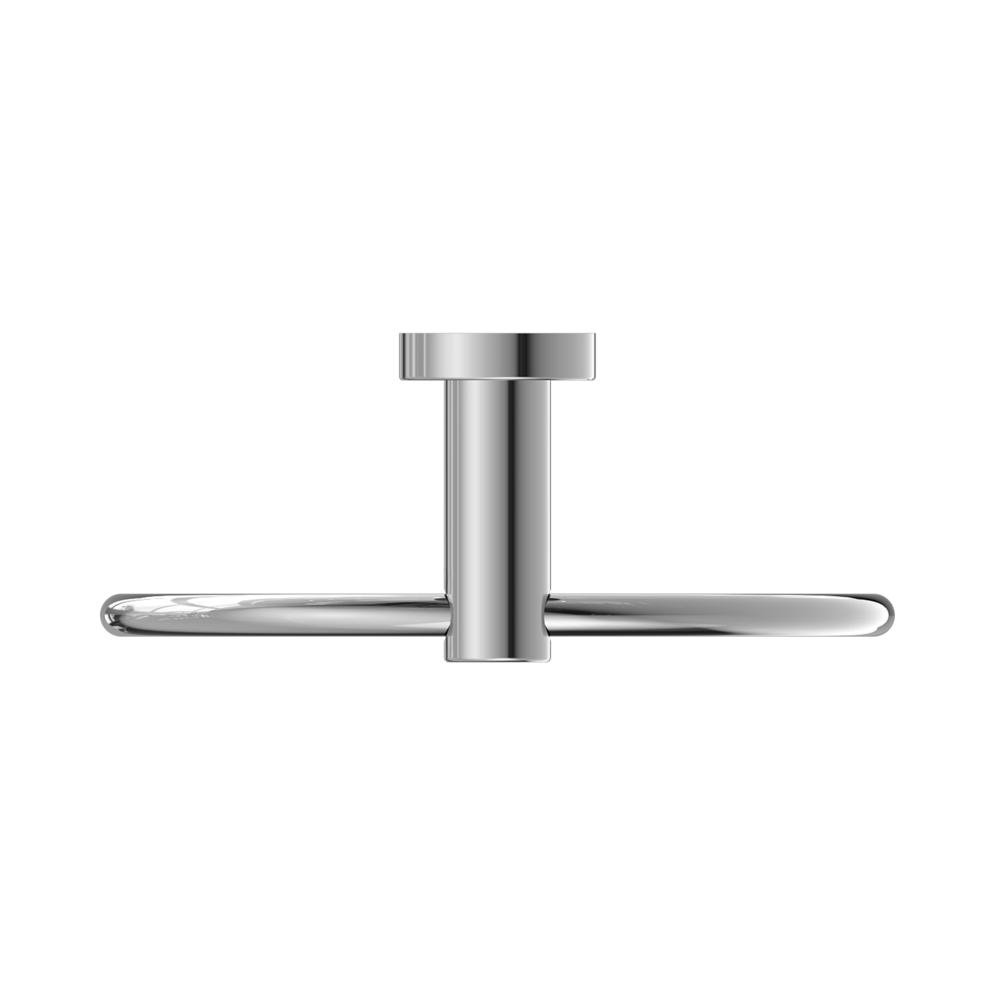 NERO DOLCE II HAND TOWEL RING 203MM CHROME