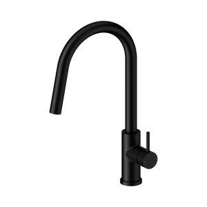NERO DOLCE II PULL OUT SINK MIXER 427MM MATTE BLACK