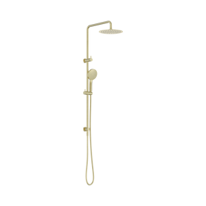NERO DOLCE II ROUND TWIN SHOWER 1116MM BRUSHED GOLD