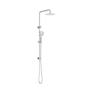 NERO DOLCE II ROUND TWIN SHOWER 1116MM BRUSHED NICKEL