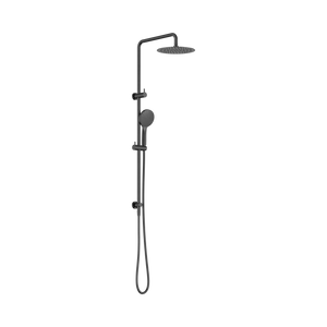NERO DOLCE II ROUND TWIN SHOWER 1116MM GUN METAL