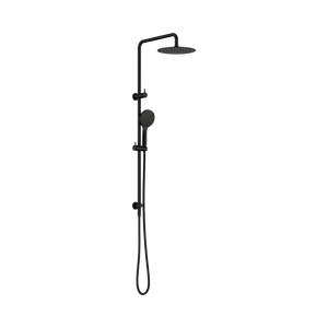 NERO DOLCE II ROUND TWIN SHOWER 1116MM MATTE BLACK