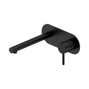 NERO DOLCE II WALL BASIN / BATH MIXER 200MM MATTE BLACK
