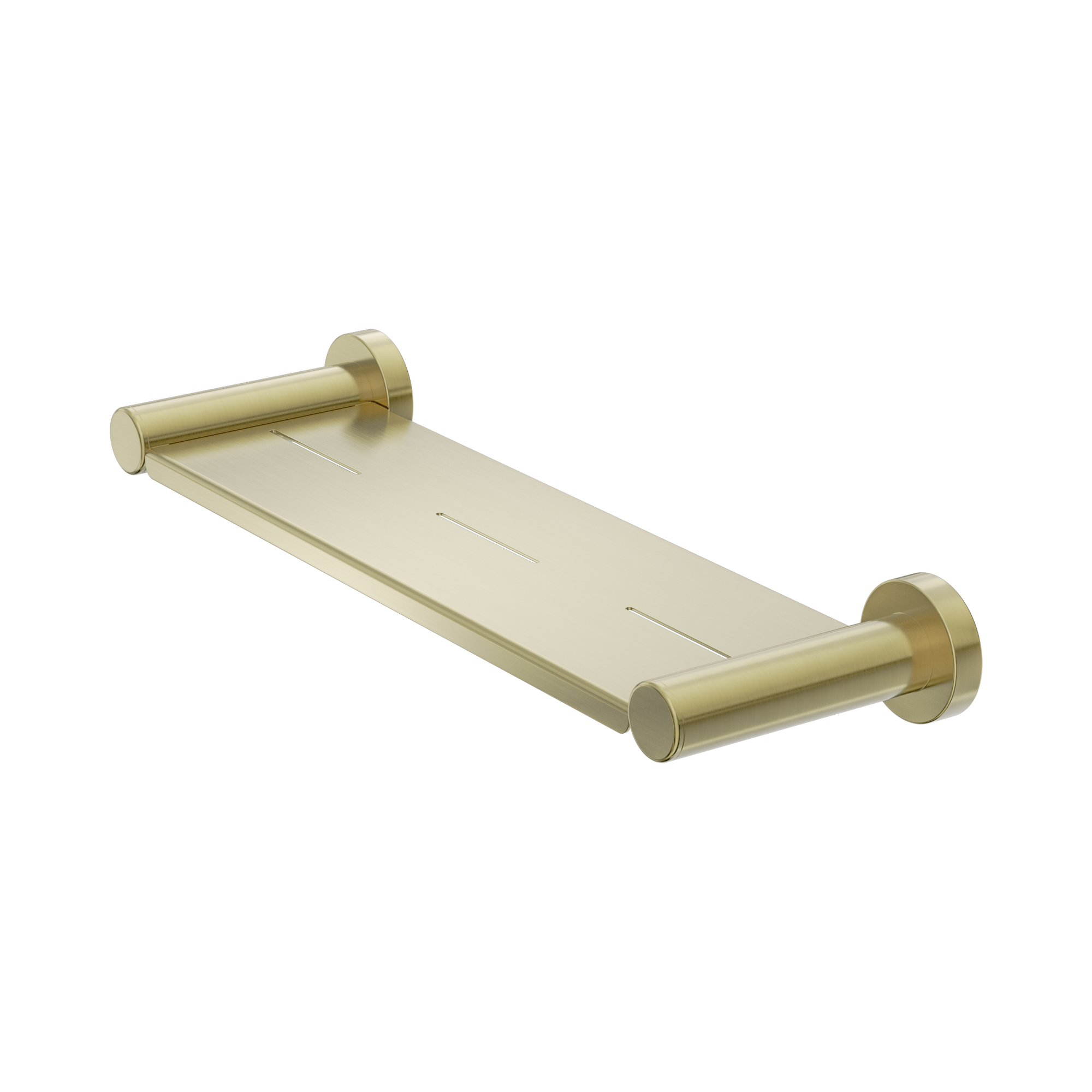 NERO DOLCE II METAL SHOWER SHELF 366MM BRUSHED GOLD