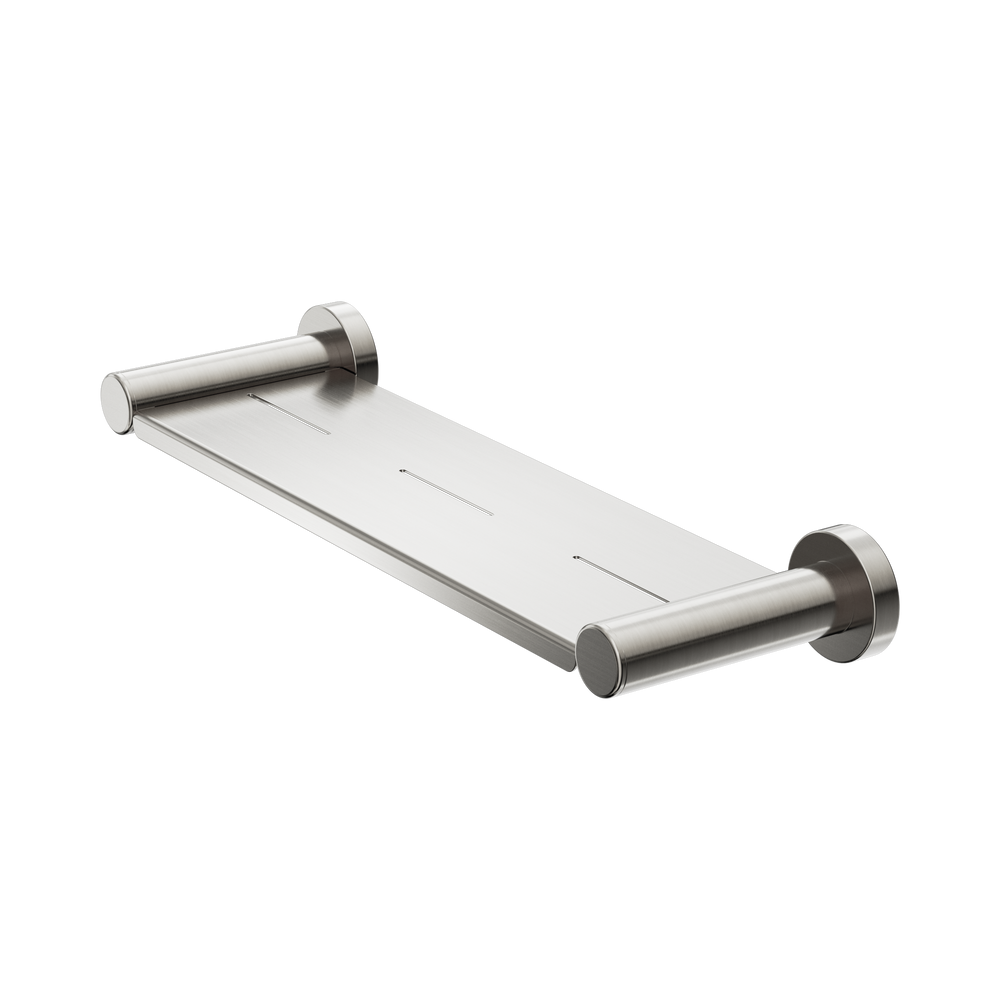 NERO DOLCE II METAL SHOWER SHELF 366MM BRUSHED NICKEL