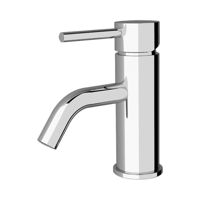 NERO DOLCE LEAD FREE BASIN MIXER STYLISH SPOUT 156MM CHROME