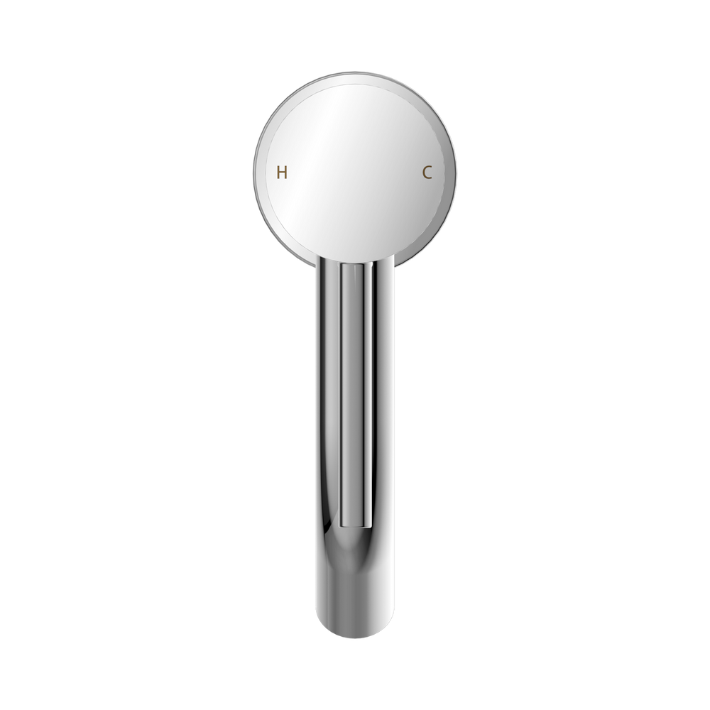 NERO DOLCE BASIN MIXER STYLISH SPOUT 156MM CHROME