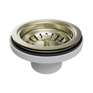 NERO KITCHEN SINK BASKET WASTE 114MM AGED BRASS