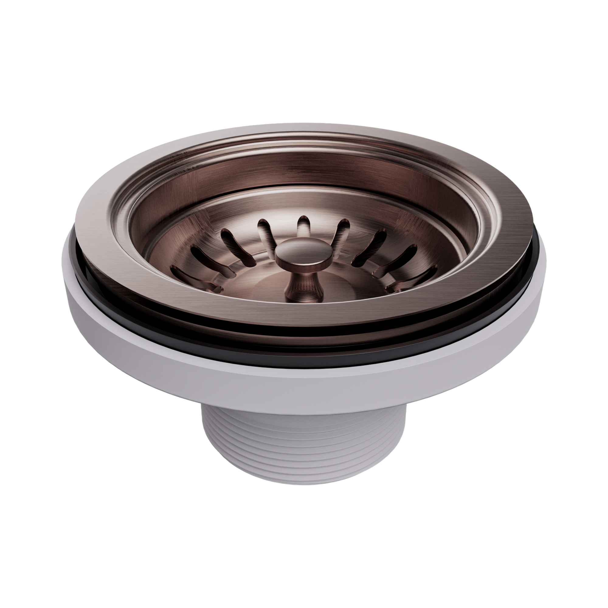 NERO KITCHEN SINK BASKET WASTE 114MM BRUSHED BRONZE