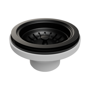 NERO KITCHEN SINK BASKET WASTE 114MM PVD BLACK