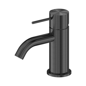 NERO MECCA MINI BASIN MIXER 138MM GUN METAL