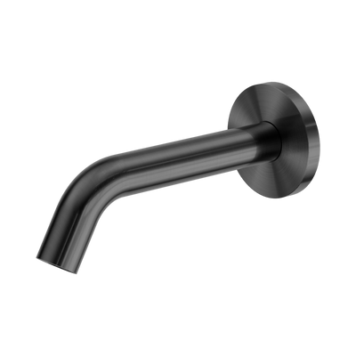 NERO MECCA LEAD FREE WALL MOUNT SENSOR SPOUT 197MM GUN METAL