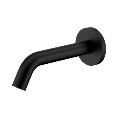 NERO MECCA LEAD FREE WALL MOUNT SENSOR SPOUT 197MM MATTE BLACK