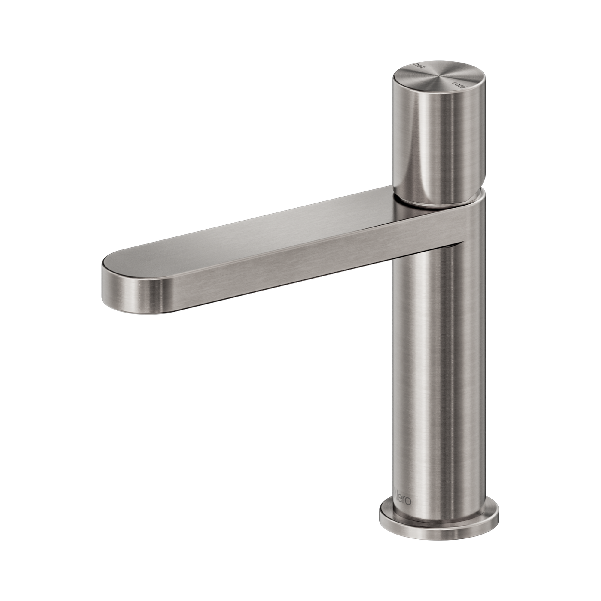 NERO PURE BASIN MIXER 178MM BRUSHED NICKEL