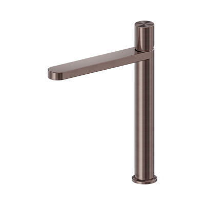 NERO PURE TALL BASIN MIXER 296MM BRUSHED BRONZE