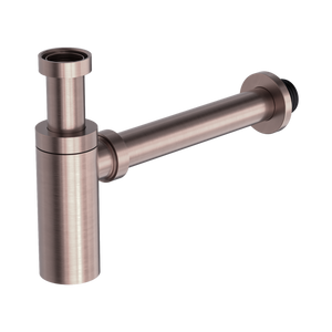NERO ROUND BOTTLE TRAP 40MM BRUSHED BRONZE