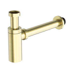 NERO ROUND BOTTLE TRAP 40MM BRUSHED GOLD