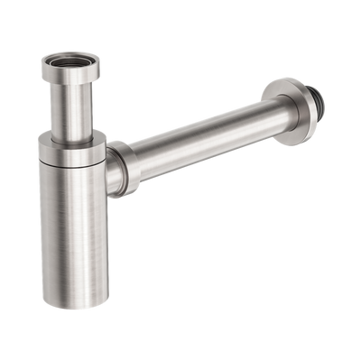 NERO ROUND BOTTLE TRAP 40MM BRUSHED NICKEL