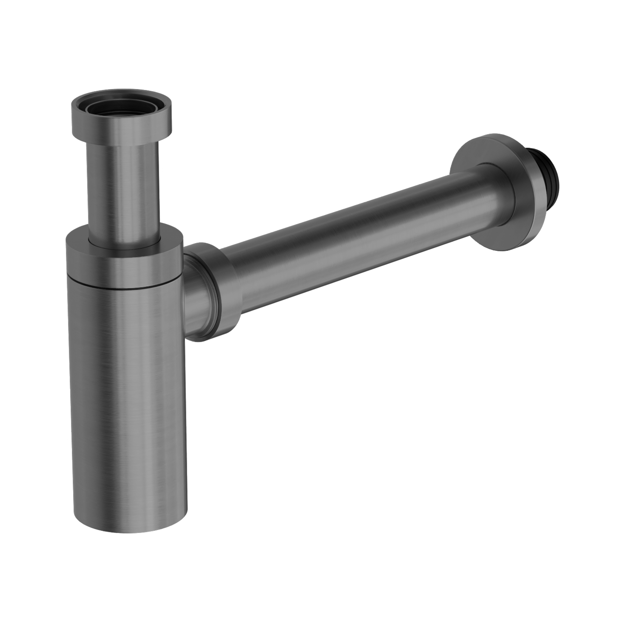 NERO ROUND BOTTLE TRAP 40MM GUN METAL