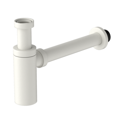 NERO ROUND BOTTLE TRAP 40MM MATTE WHITE