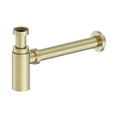 NERO ROUND BOTTLE TRAP II 40MM BRUSHED GOLD