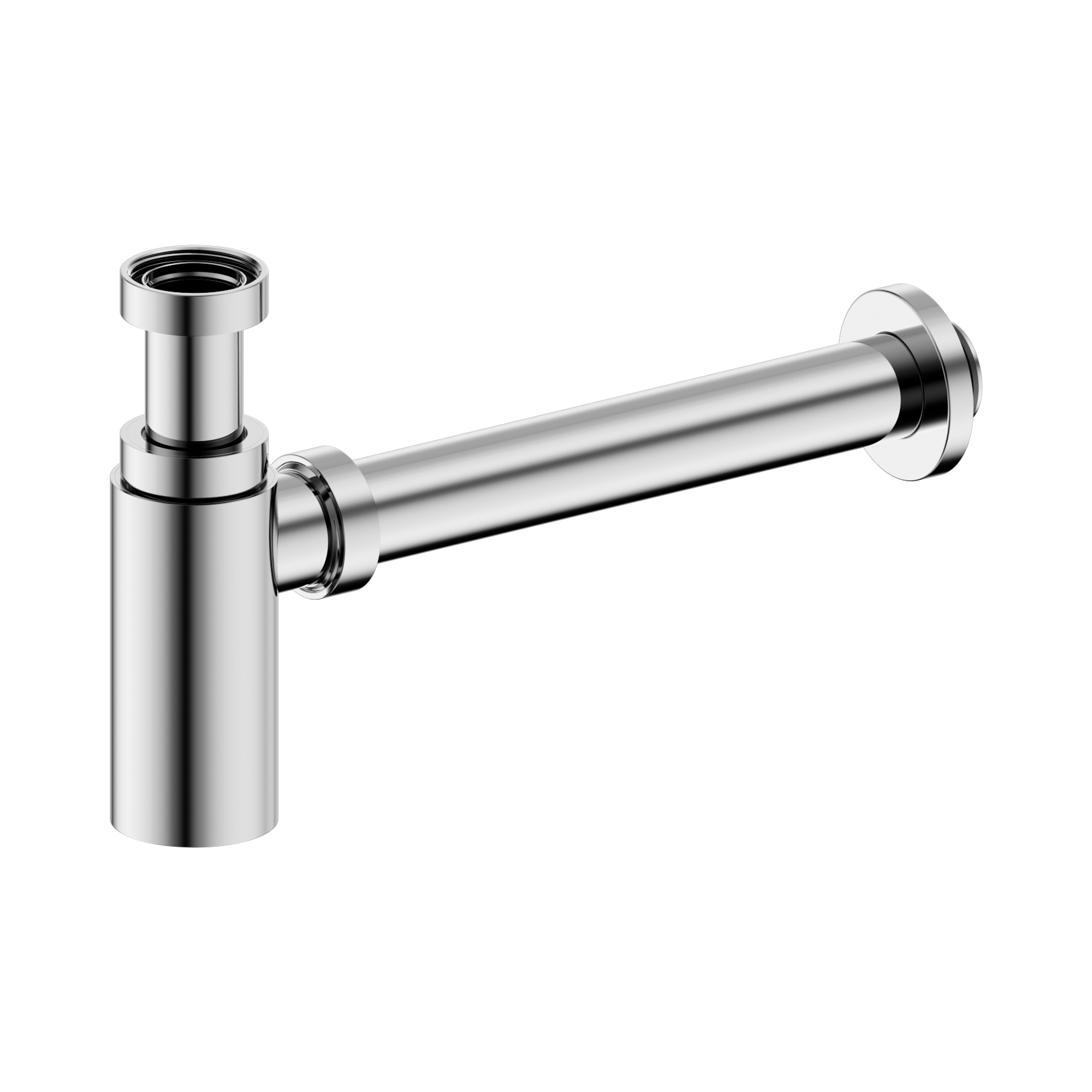 NERO ROUND BOTTLE TRAP II 40MM CHROME