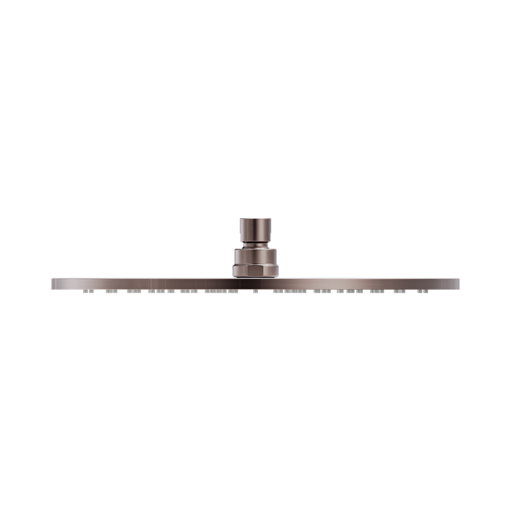 NERO ROUND SHOWER HEAD 300MM BRUSHED BRONZE