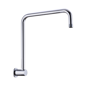 NERO ROUND SWIVEL SHOWER ARM 344MM CHROME