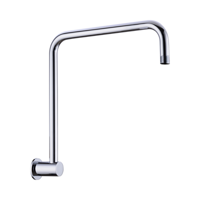 NERO ROUND SWIVEL SHOWER ARM 344MM CHROME