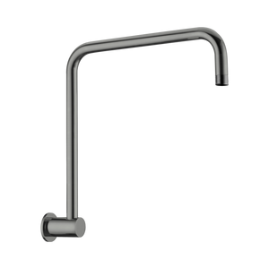 NERO ROUND SWIVEL SHOWER ARM 344MM GUN METAL