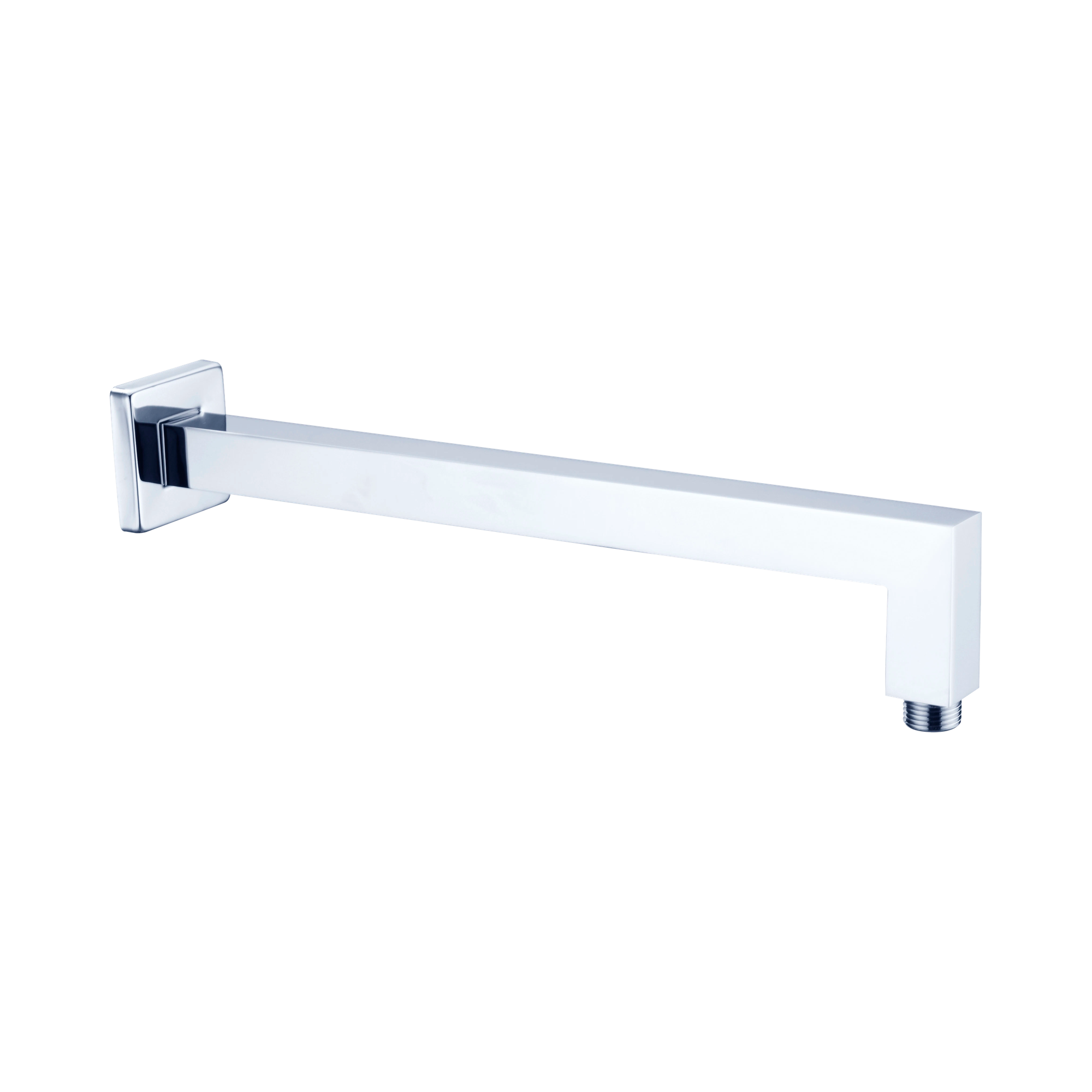 NERO SQUARE SHOWER ARM 352MM CHROME