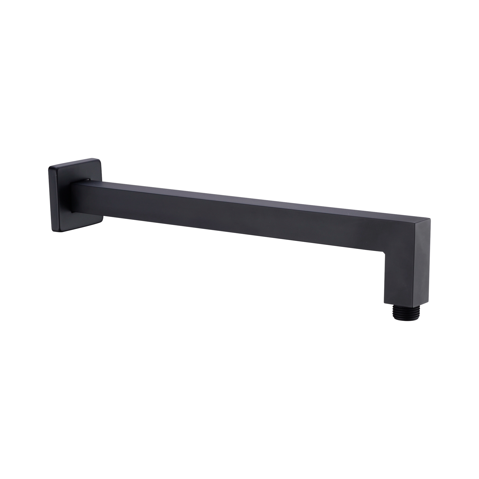 NERO SQUARE SHOWER ARM 352MM MATTE BLACK