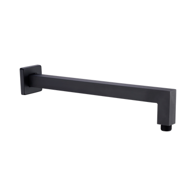 NERO SQUARE SHOWER ARM 352MM MATTE BLACK