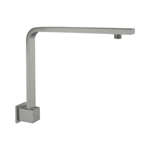 NERO SQUARE SWIVEL SHOWER ARM 350MM GUN METAL