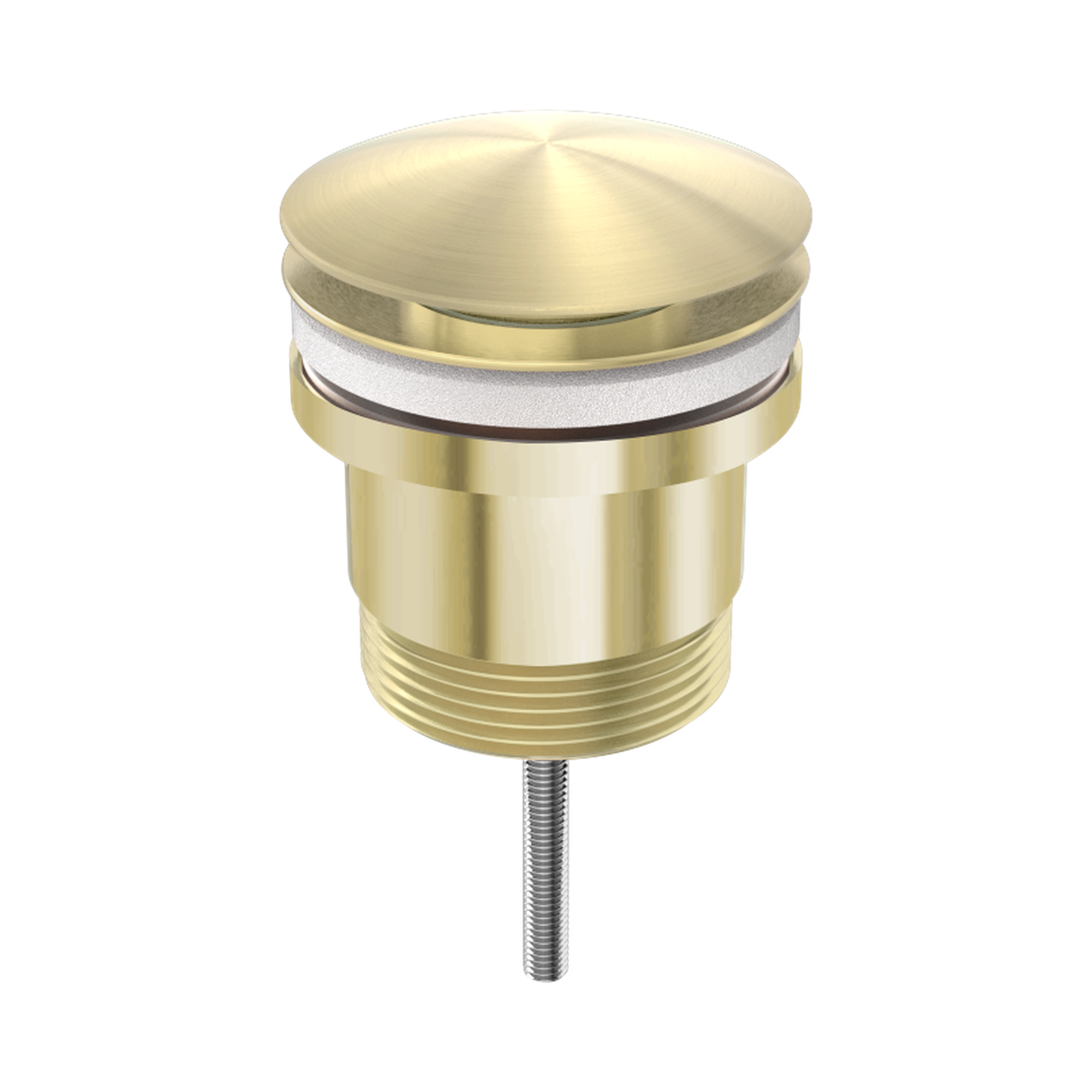 NERO UNIVERSAL POP UP WASTE BRUSHED GOLD