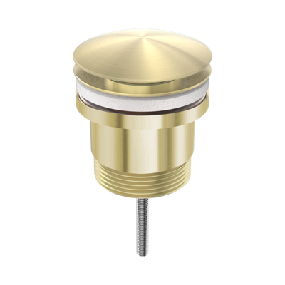 NERO UNIVERSAL POP UP WASTE BRUSHED GOLD