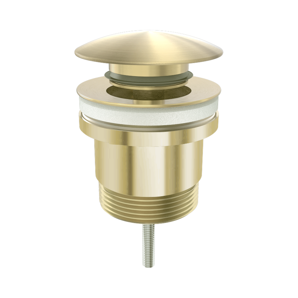 NERO UNIVERSAL POP UP WASTE BRUSHED GOLD