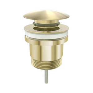 NERO UNIVERSAL POP UP WASTE BRUSHED GOLD