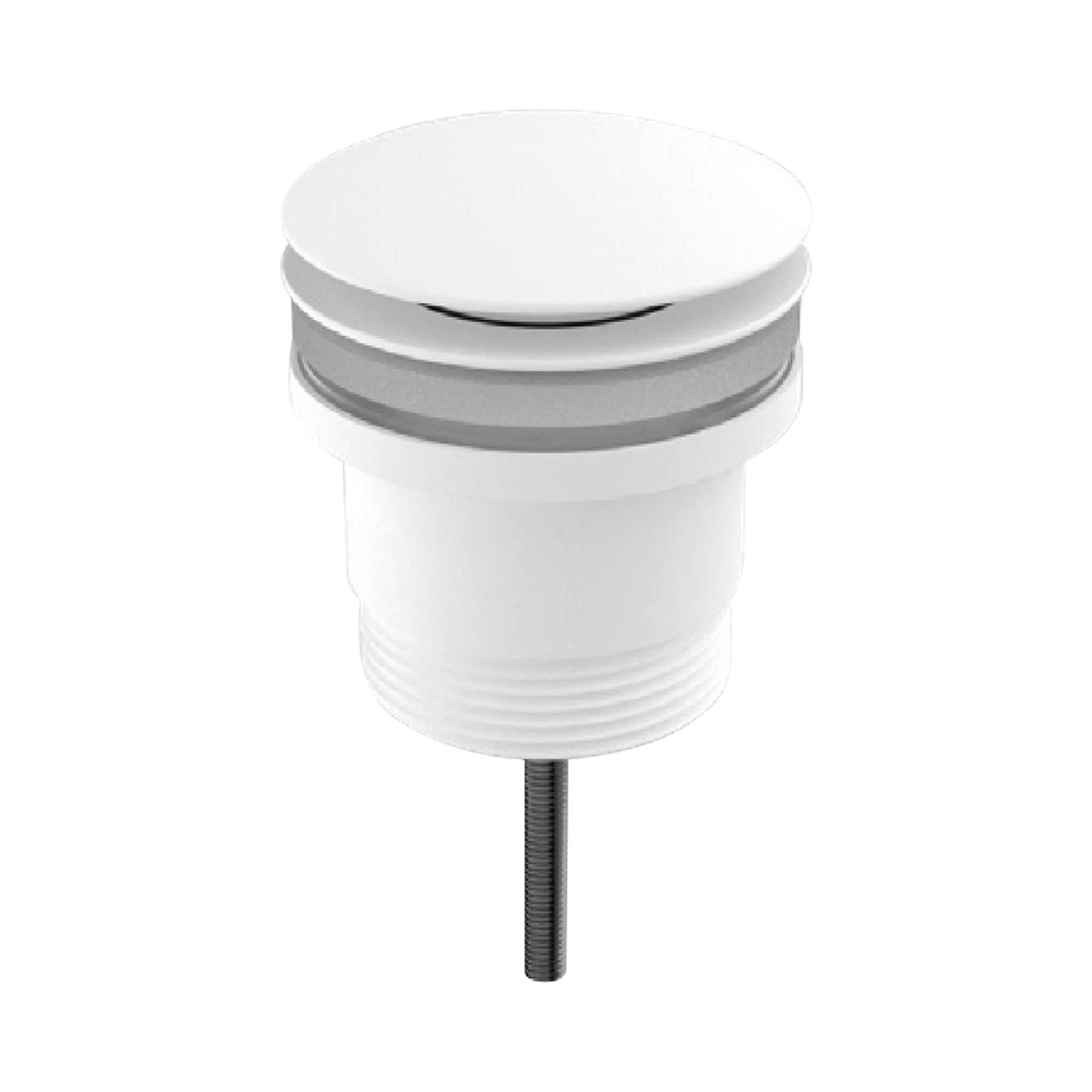 NERO UNIVERSAL POP UP WASTE MATTE WHITE