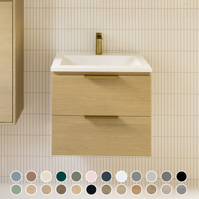 TIMBERLINE NEVADA CUSTOM WALL HUNG VANITY (ALL SIZING)