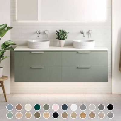 TIMBERLINE NEVADA PLUS CUSTOM WALL HUNG VANITY (ALL SIZING)