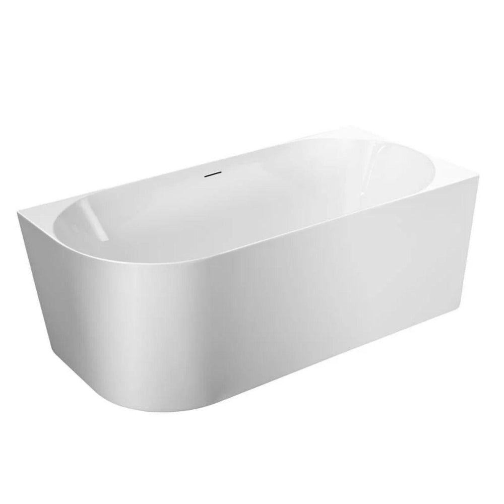 MERCIO NOVA ULTRA THIN RIGHT CORNER BATHTUB GLOSS WHITE (AVAILABLE IN 1400MM, 1500MM AND 1700MM)