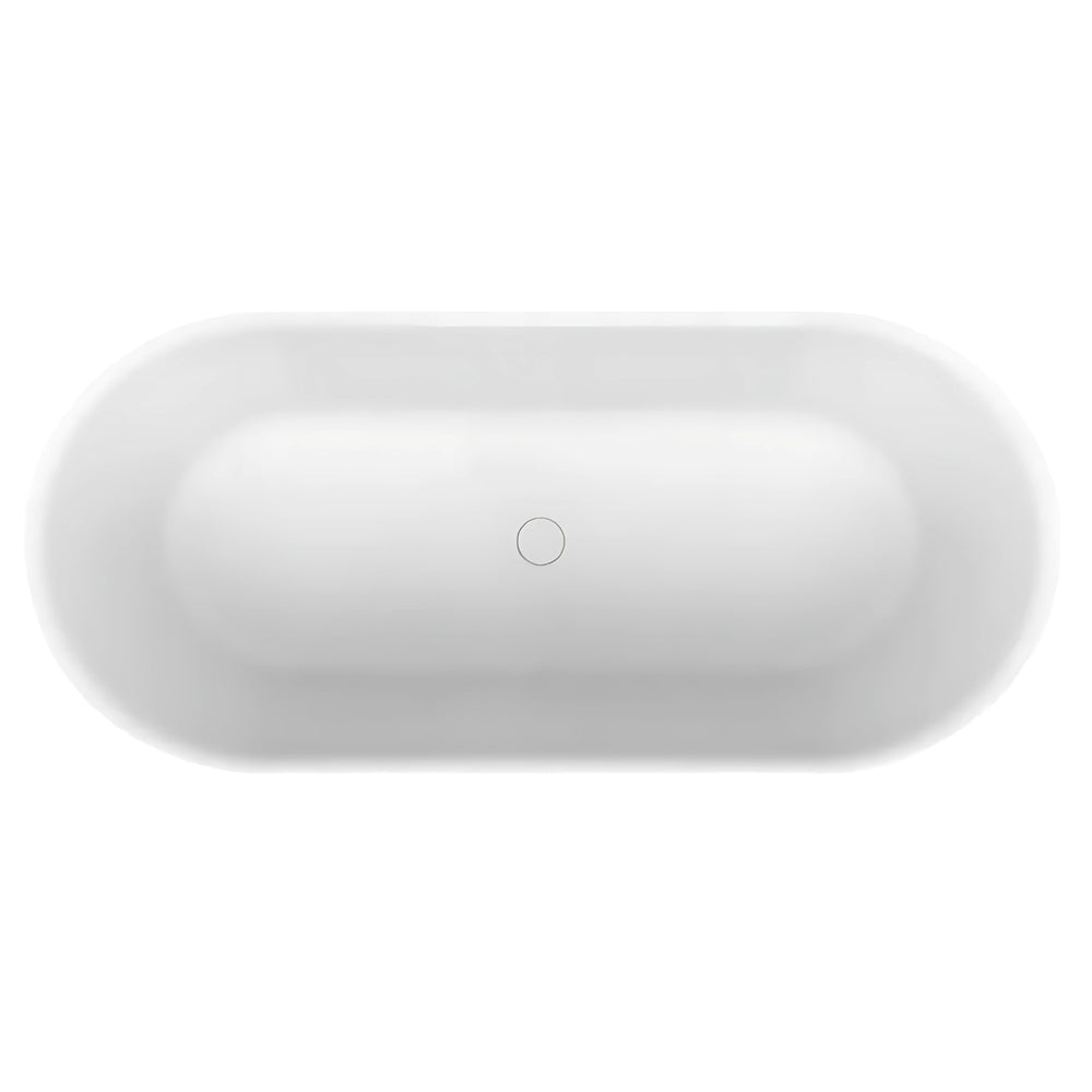 DECINA NOVARA FREESTANDING BATHTUB GLOSS WHITE (AVAILABLE IN 1480MM AND 1680MM)