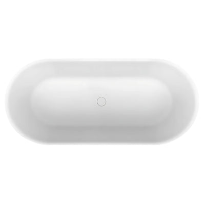 DECINA NOVARA FREESTANDING BATHTUB GLOSS WHITE (AVAILABLE IN 1480MM AND 1680MM)