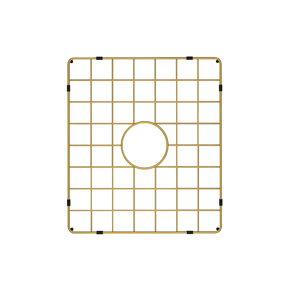 TURNER HASTINGS NOVI PROTECTIVE SINK GRID 445MM BRUSHED BRASS