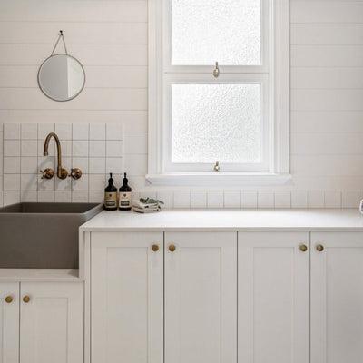 TURNER HASTINGS NOVI FARMHOUSE BUTLER SINK CONCRETE LOOK 500MM
