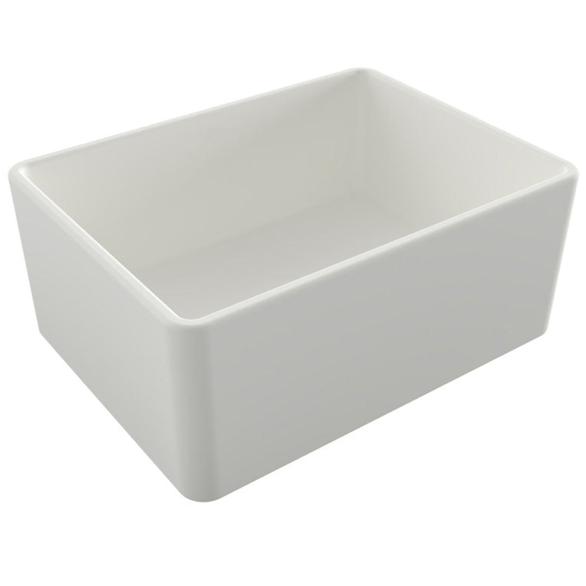 TURNER HASTINGS NOVI FARMHOUSE BUTLER SINK MATTE WHITE 600MM