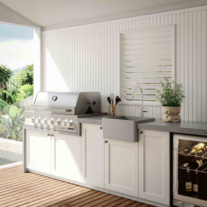 TURNER HASTINGS NOVI FARMHOUSE BUTLER SINK CONCRETE LOOK 600MM
